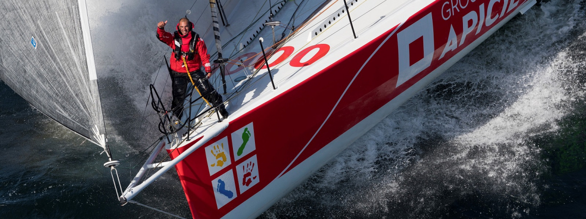 Bravo et merci Damien, 7e du Vendée Globe !