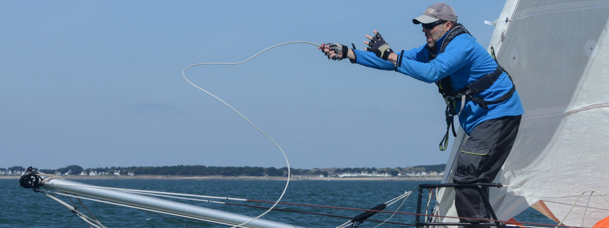 Sur la Mini Calvados Cup, Benoit David est entré 