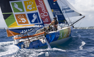 Un océan traversé et des barrières levées, bravo Olivier !